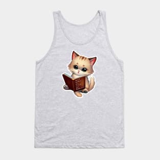 Don't bother me - Cute cat Tank Top